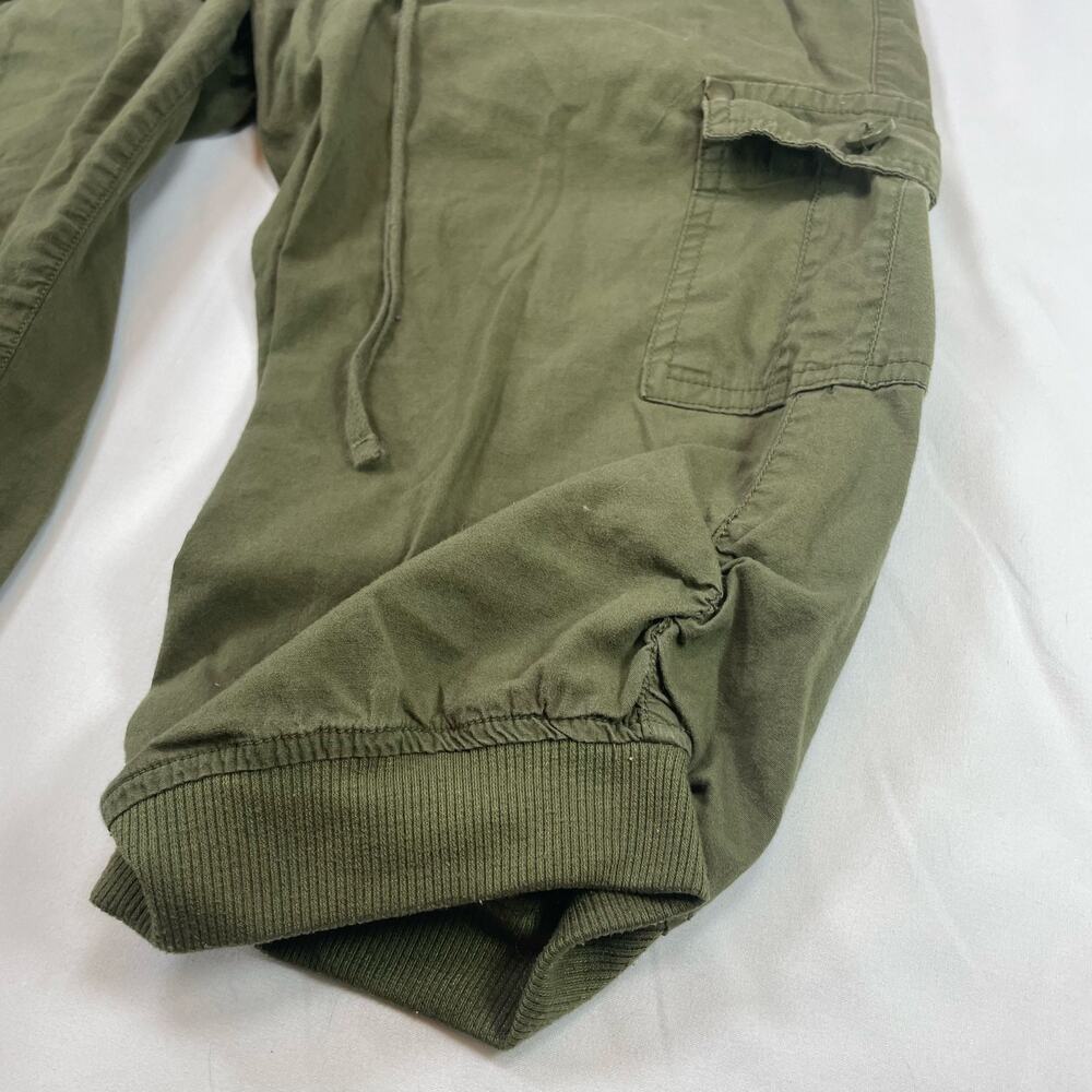 Dots Curvy Olive Green Cargo Crop Pants Womens Size 10 - Picture 4 of 5